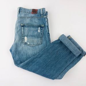 Lucky Brand Ripped Capris